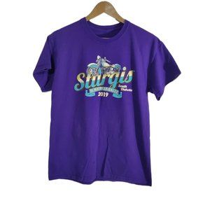 Men's Sturgis Black Hills Rally 2019 South Dakota Short Sleeve Tee Shirt…